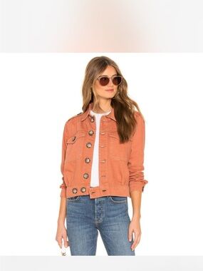 Free People Eisenhower Terracotta jacket